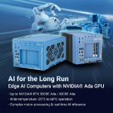 Neousys Edge-KI-Computer unterstützt jetzt langlebige NVIDIA RTX Ada-GPUs