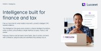 Lucanet unveils its intelligent CFO Solution Platform and AI family of agents to accelerate the future of autonomous finance and tax