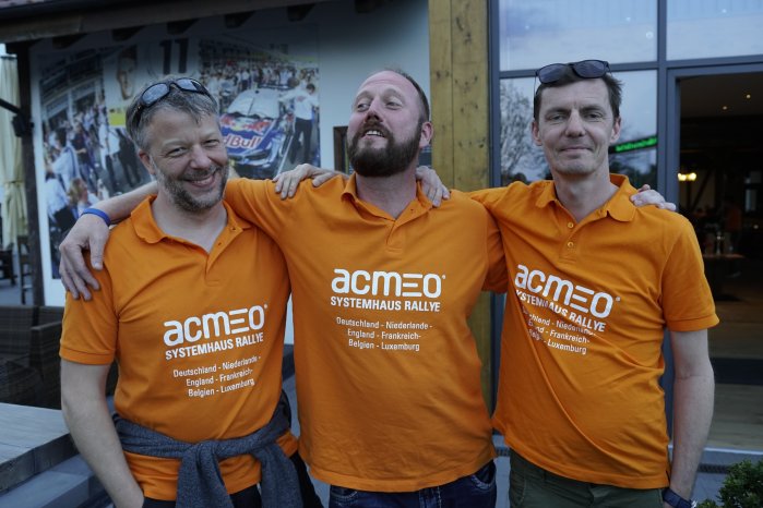 Sieger acmeo Systemhaus Rallye 2019-vlnr Meik Romberg, Raimund Janßen. Alexander Wißfeld.JPG