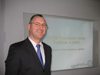 Foto von Bernard Homès, Präsident CFTL und gasq