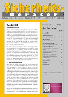 Sicherheits-Berater, Ausgabe 1-2/2014