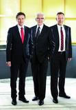 Die Geschäftsführung der Materna GmbH (v.l.n.r.): Helmut an de Meulen, Dr. Winfried Materna, Ralph Hartwig
