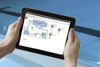 DULCOMARIN® II zur kostengünstigen Regelung mehrerer Becken dank neuer Poolsteuerung EcoPad mit easyDrive über Dulcon-Net.