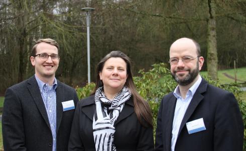 Die BGHM-Interviewpartner von links nach rechts: Burkhard Grüß, Cornelia Schöneich-Kühn und Marc Rockhoff. (Quelle: BGHM)