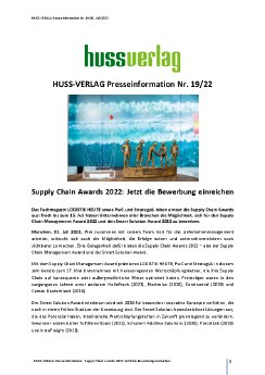 Presseinformation_19_HUSS_VERLAG_Supply Chain Awards 2022_Jetzt die Bewerbung einreichen.pdf