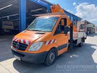 Online-Auktion Mercedes-Benz Sprinter 311 CDI mit Arbeits-Hebebühne von ESDA