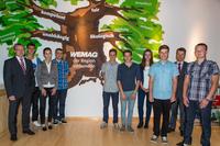 Im Rahmen des Ausbildungsstarts vermittelten die WEMAG-Vorstände den neuen Auszubildenden die Grundwerte des regionalen Energieversorgers. Foto: WEMAG/Rudolph-Kramer