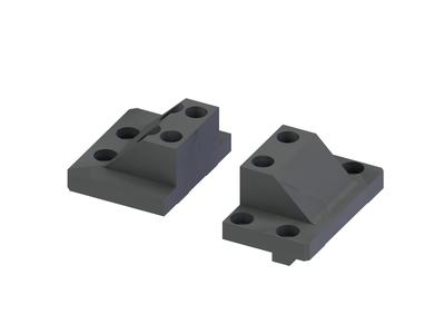 Breitenreduzierte Spannbacken 64mm für 5 Seitenbearbeitung