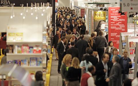 Buchmesse Hallen, Gaenge, Staende 2009