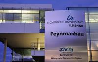 Der Feynmanbau der TU Ilmenau und Zentrum für Mikro- und Nanotechnologien. Foto: Sebastian Trepesch