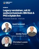 Aus Legacy wird Zukunft. Mit KI und dem Wissen, das schon da ist.