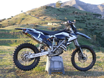 Mietservice für die BMW G 450 X bei den Six Days