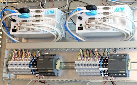 Peakanalyzer DIN rail module