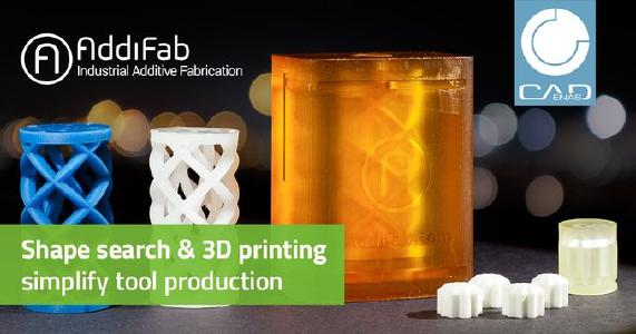 Accelerated production of prototype tools through CADENAS shape search & AddiFab 3D printing technology