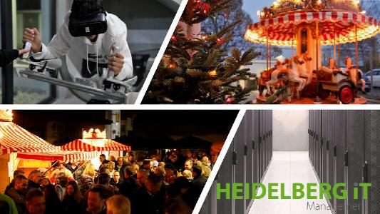 Großer Andrang beim „Heidelberg iT-Weihnachtsmarkt 2019“ am Firmensitz des Heidelberger IT-Dienstleisters mit den Bereichen Internet-Service-Provider, Rechenzentrumsbetrieb und IT-Systemhaus / Fotos: Andreas Gieser