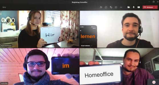 Ausbildung Homeoffice