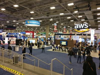 Main hall at SC18 in Dallas