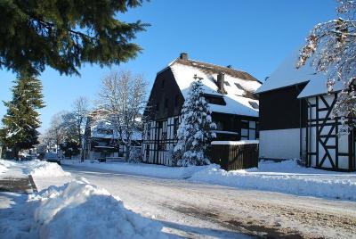 Vitramo Infrarotheizung Ferienpark Winterberg winter