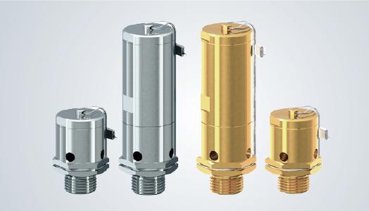 Vent valves 1940/1945 and 1960/1965