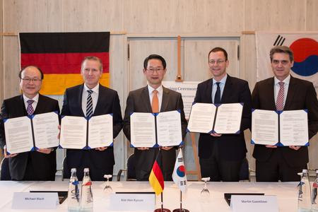 Südkorea Delegation