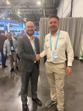 partnership appero and aspire crm (left: Austin Parham, Partner Sales Manager at appero GmbH ;right: Dan Orton, Head of Customer Success and Alliances at Aspire CRM)