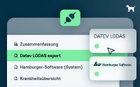 Datenexporte mit der askDANTE Zeiterfassungssoftware