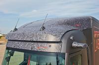 Der Renault Trucks Optifuel Lab 2 verfügt über einen beweglichen Dachspoiler / Fotos: © Renault Trucks