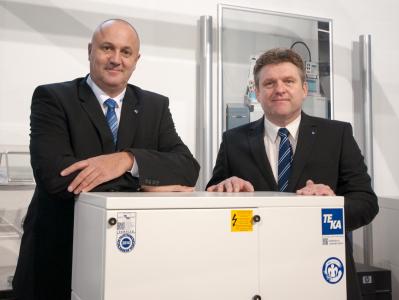 Die Geschäftsführer Erwin Telöken und Jürgen Kemper blicken auf ein erfolgreiches Geschäftsjahr 2017 und setzen den Innovationskurs auch in 2018 konsequent fort