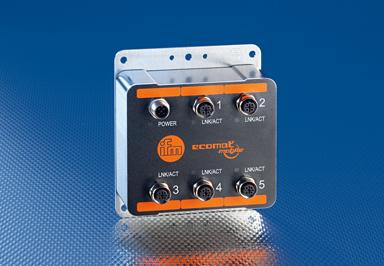 Mobiltauglicher Ethernet Switch