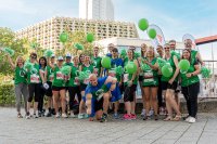 Die domebianer zeigten beim Chemnitzer Firmenlauf ihren Teamspirit.