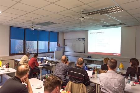 Treston Deutschland Workshops: Bereits im Vorjahr war das Interesse an den Vorträgen zu Lean Production und Ergonomie groß / Bild: © Treston Deutschland GmbH