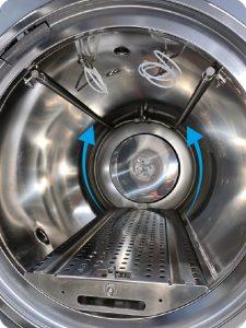 Systec Heisswasserberieselung in Systec Autoklaven