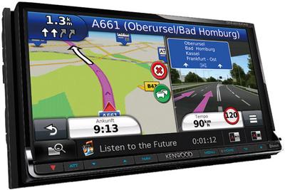 Das "Car-Entertainment-Highlight des Frühjahrs 2013"*: Kenwood-Navitainer mit Internetzugang sowie eigenständigem WLAN-Netzwerk einschließlich DLNA
