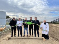 The inauguration ceremony for the Zwartowo Solar Park.