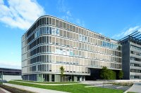 Die neue Unternehmenszentrale Schüco One in Bielefeld: Repräsentativer Hauptsitz für Nachhaltigkeit, Fassadeninnovationen und das Arbeiten von morgen / Fotograf: Stefan Brückner / Nutzungsrecht: Schüco International KG