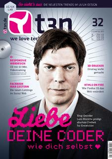 t3n Magazin Nr. 32 Cover