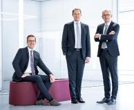 V.l.n.r.: Dirk Engel, Peter Hirsch und Michael Finger (Sprecher).