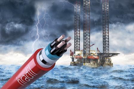 The new Hradil HB44® offshore control cables can effectively prevent zone entrainment within the cable
