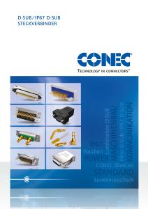 Katalog D-SUB/IP67 D-SUB Steckverbinder