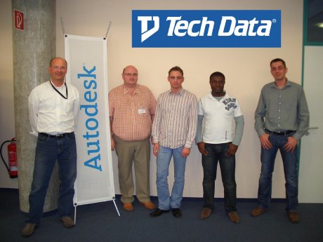 Teilnehmer am Tech Data CAD Schulungsprogramm.JPG