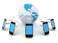 Mobile Kommunikation erobert die Welt (© istockphoto.com/alexsl) 