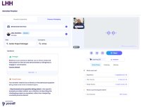 LHH startet das LHH Interview Center mit der Technologie von Yoodli, um Kandidaten auf reale Interviews vorzubereiten LHH startet das LHH Interview Center mit der Technologie von Yoodli, um Kandidaten auf reale Interviews vorzubereiten