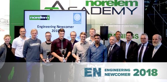 Am 9. Oktober wurden auf der Motek im Rahmen des Engineering Newcomer Wettbewerbs die pfiffigsten Konstruktionsideen mit attraktiven Geldpreisen ausgezeichnet