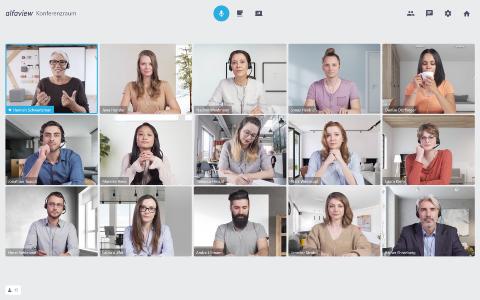 The video conferencing system alfaview