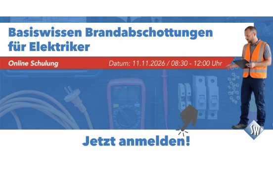 Basiswissen Brandabschottungen für Elektriker