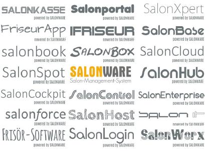 Vertrieb der Friseursoftware SALONWARE unter verschiedenen Markennamen