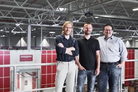 Von links nach rechts: Thomas Klein, Ronny Höhn und Michael Kawalier