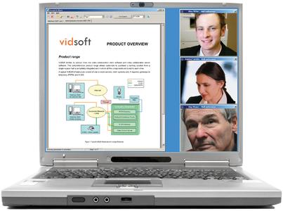 Laptop with VidSoft