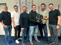 Bild: Das Team von ehex und AKQUINET freut sich auf den Start des Friendly User Tests für das TI-Gateway. Foto: AKQUINET Bild: Das Team von ehex und AKQUINET freut sich auf den Start des Friendly User Tests für das TI-Gateway. Foto: AKQUINET
