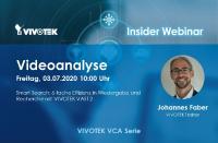 Smart Search: 6-fache Effizienz in Wiedergabe und Recherche mit VIVOTEK VAST 2 - VIVOTEK Webinar am 03.07.2020 um 10:00 Uhr